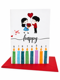 💖 Cute Printed Birthday Card for Love | Romantic Birthday Greeting Card 💌🎂